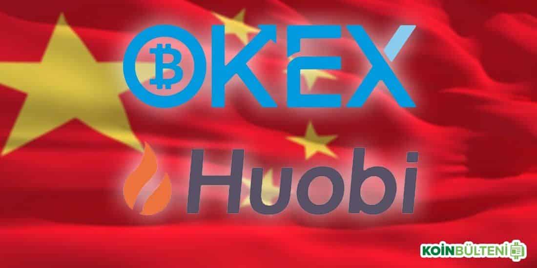 OKEx ve Huobi-Pro'dan Çinli Kullanıcılara Sürpriz Hamle