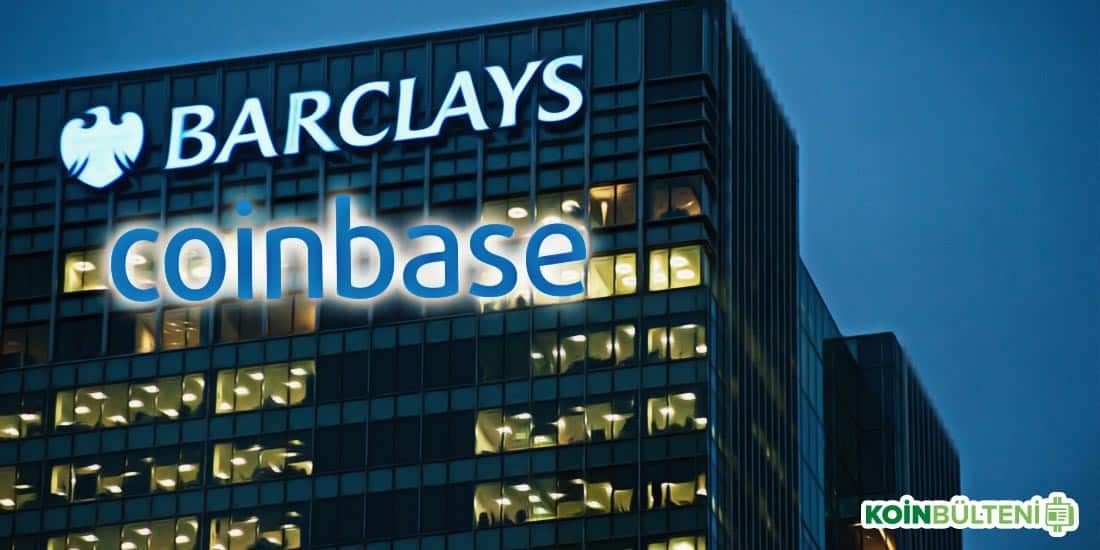 coinbase barcley bankası ortaklık kripto para