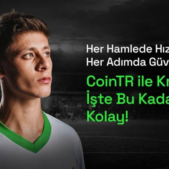 CoinTR’den İddialı Reklam: Arda Güler ile “Her Hamlede Hız, Her Adımda Güven”